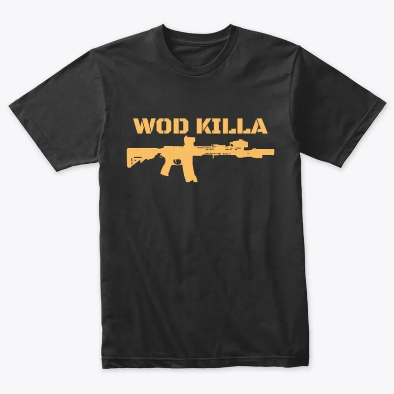 WOD KILLA T-shirt with AR-15